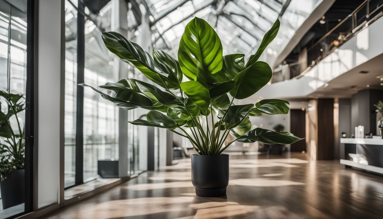 Silver Sword Philodendron, the stunning tropical plant with metallic sheen