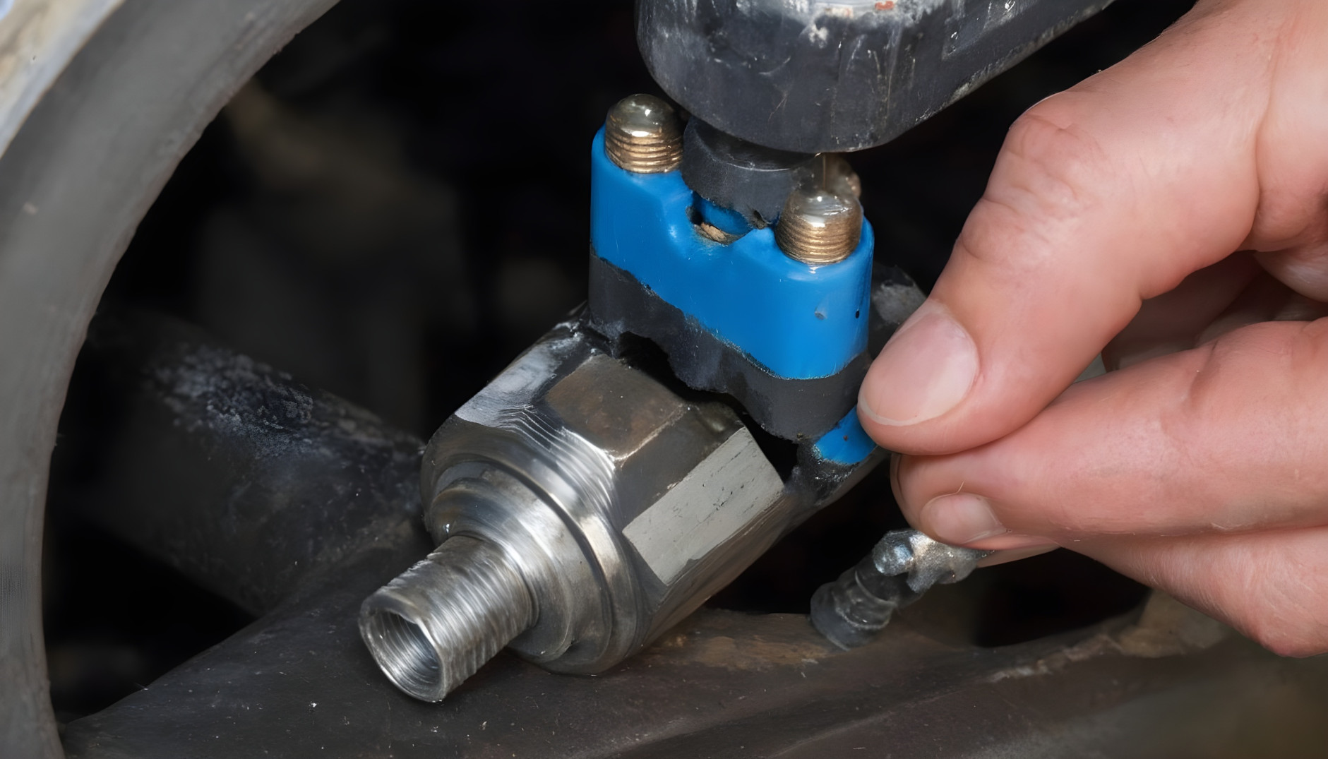 how to fix leaking valve stem base