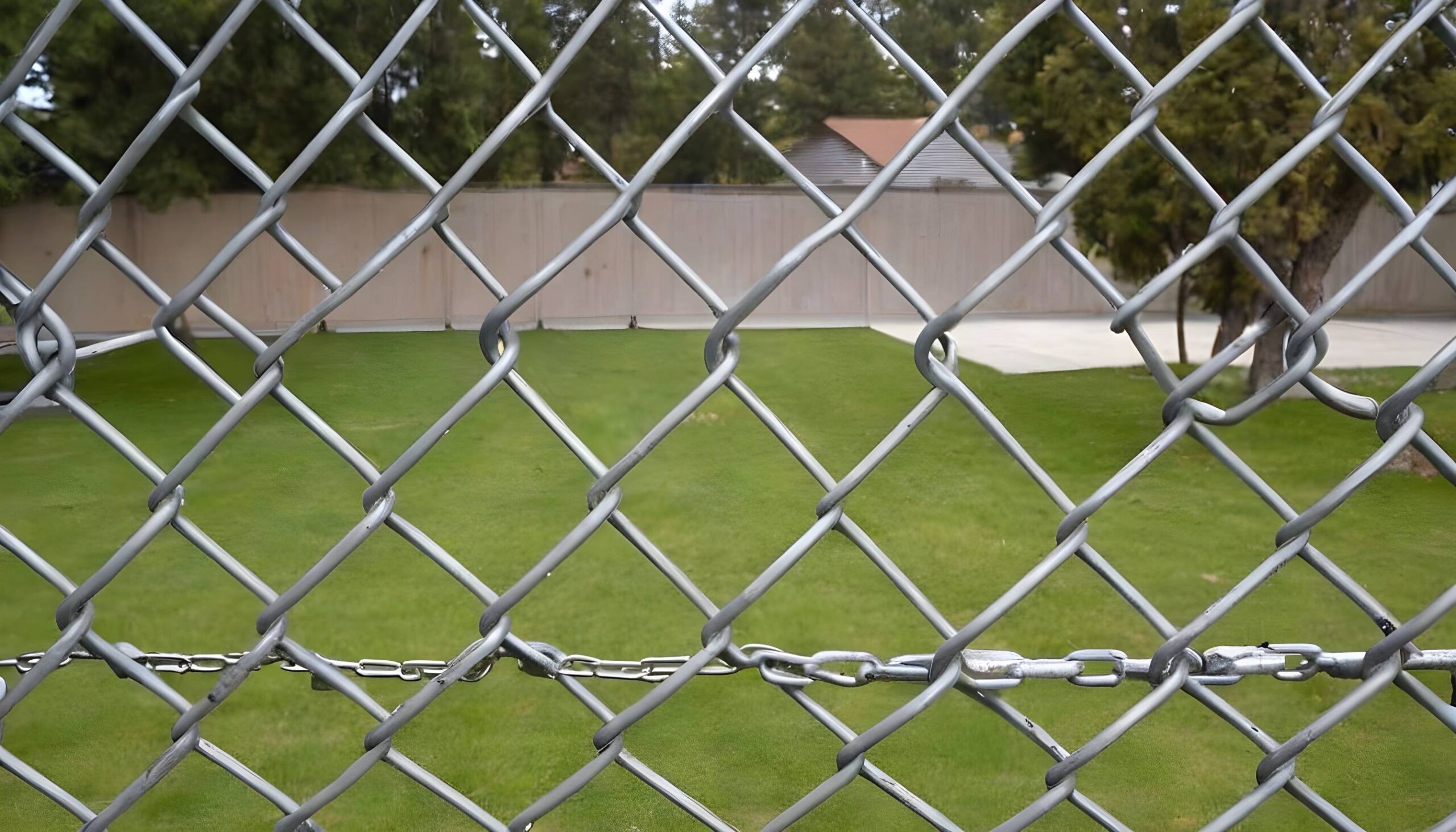 how to remove chain link fence