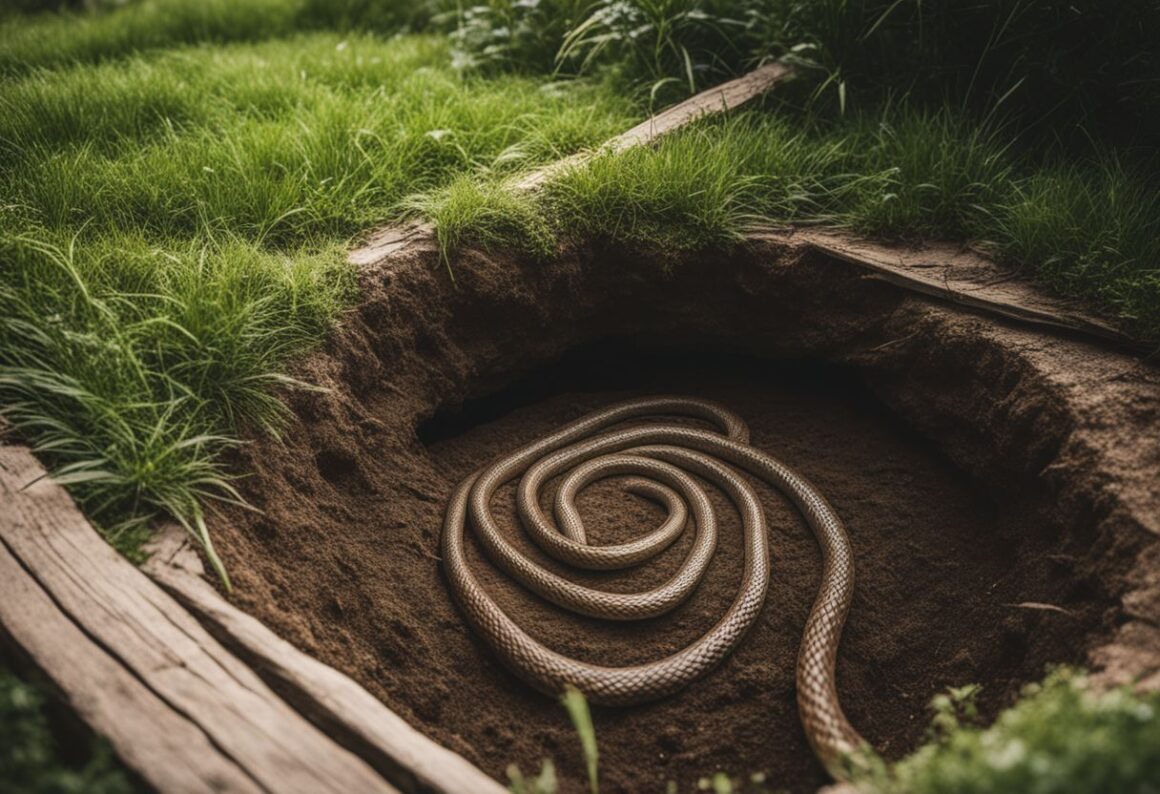 A Snake Hole For Effective Removal