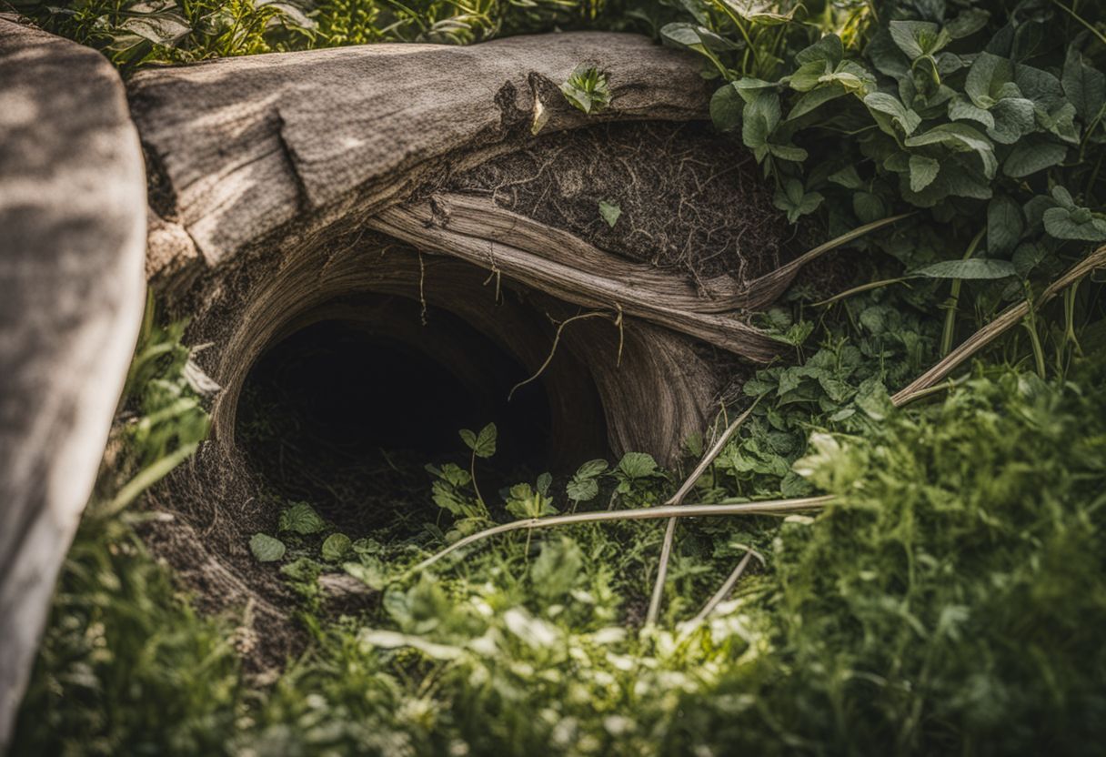 what does a snake nest look like