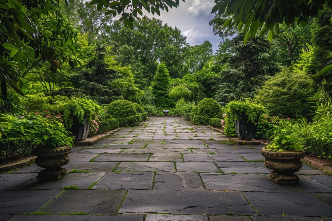 Blue Stone Patio Ideas