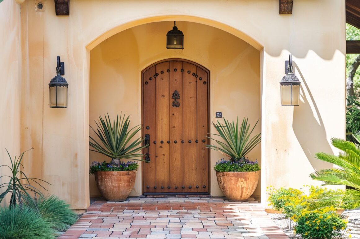 spanish style front doors Options and Features