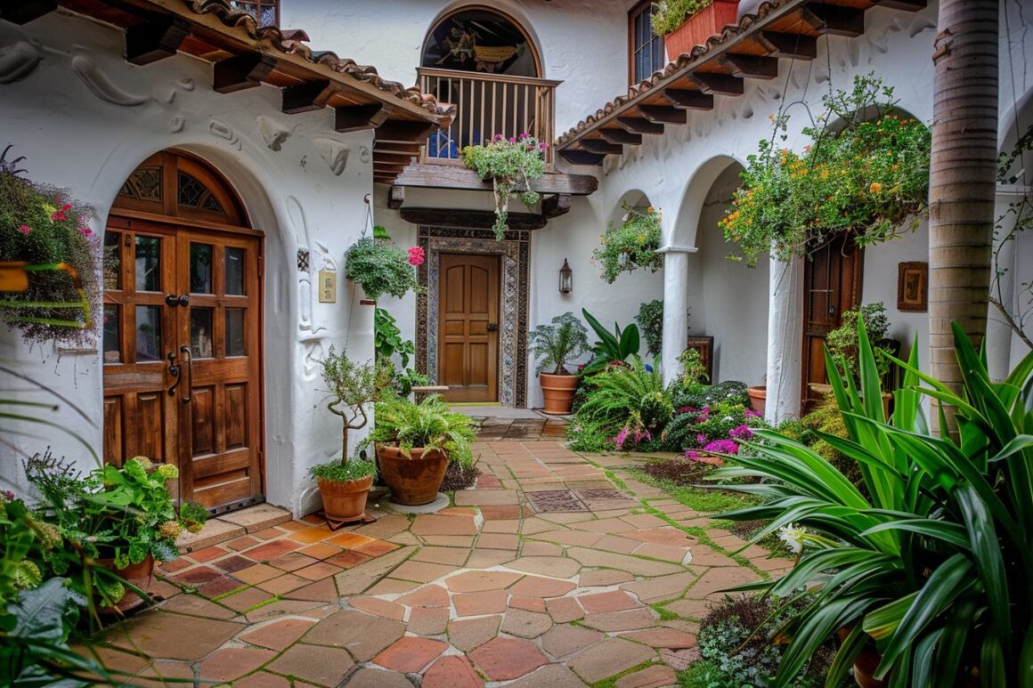 spanish style front doors