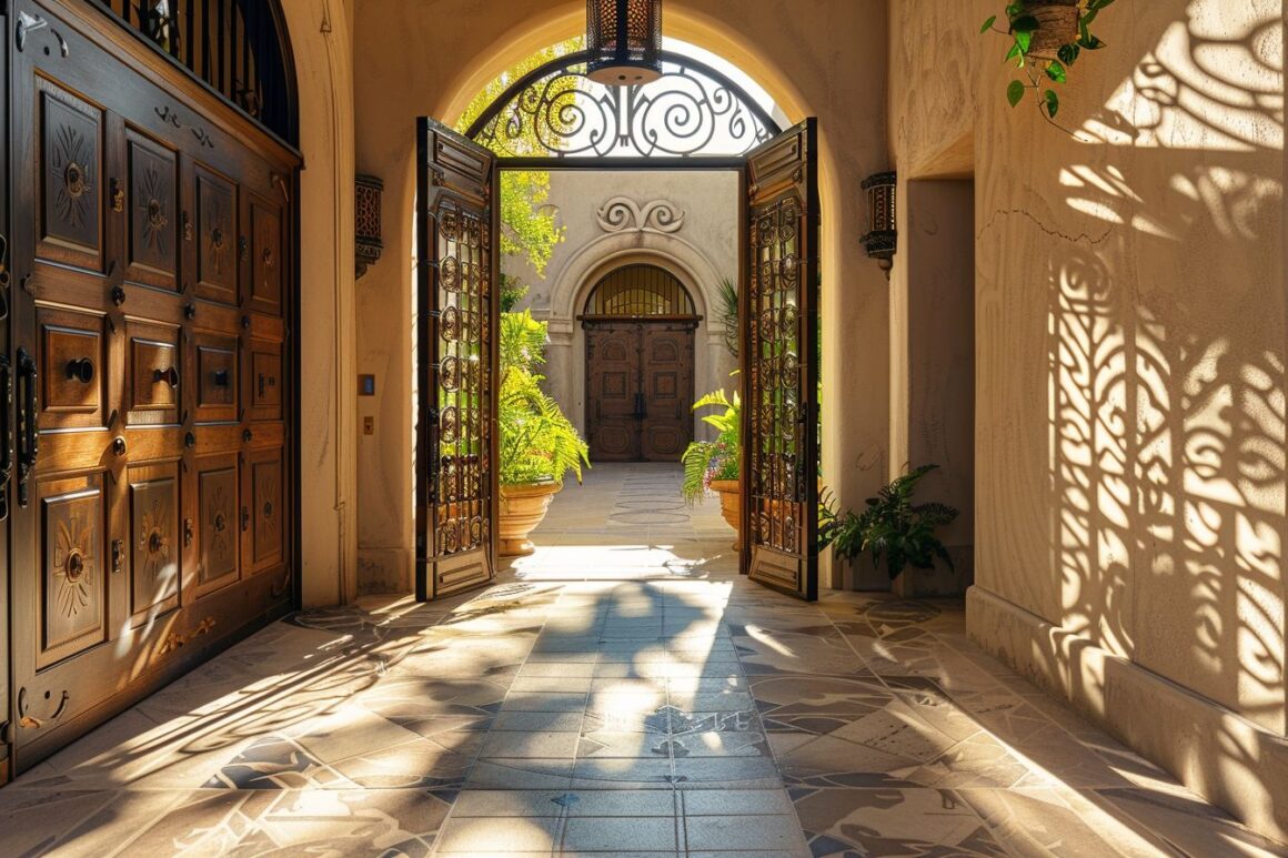 rustic door