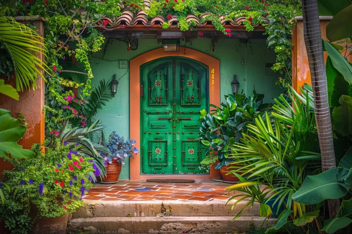 spanish style front door