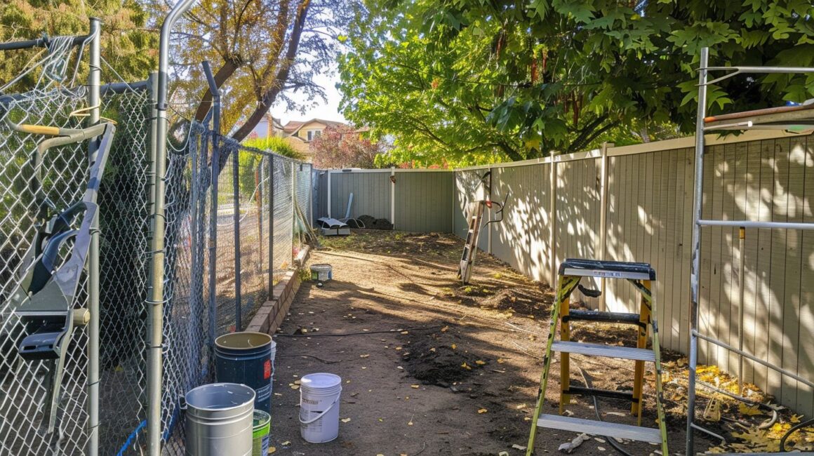 Steps to Paint Your Chainlink Fence