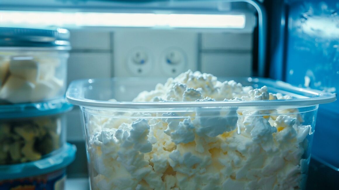 can cottage cheese be frozen